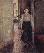 Camille Pissarro The Young maid oil on canvas